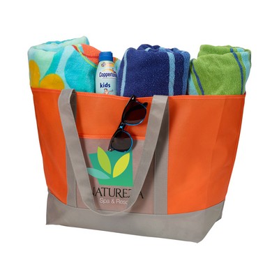 Lake Powell Non-Woven Nautical Tote Bag